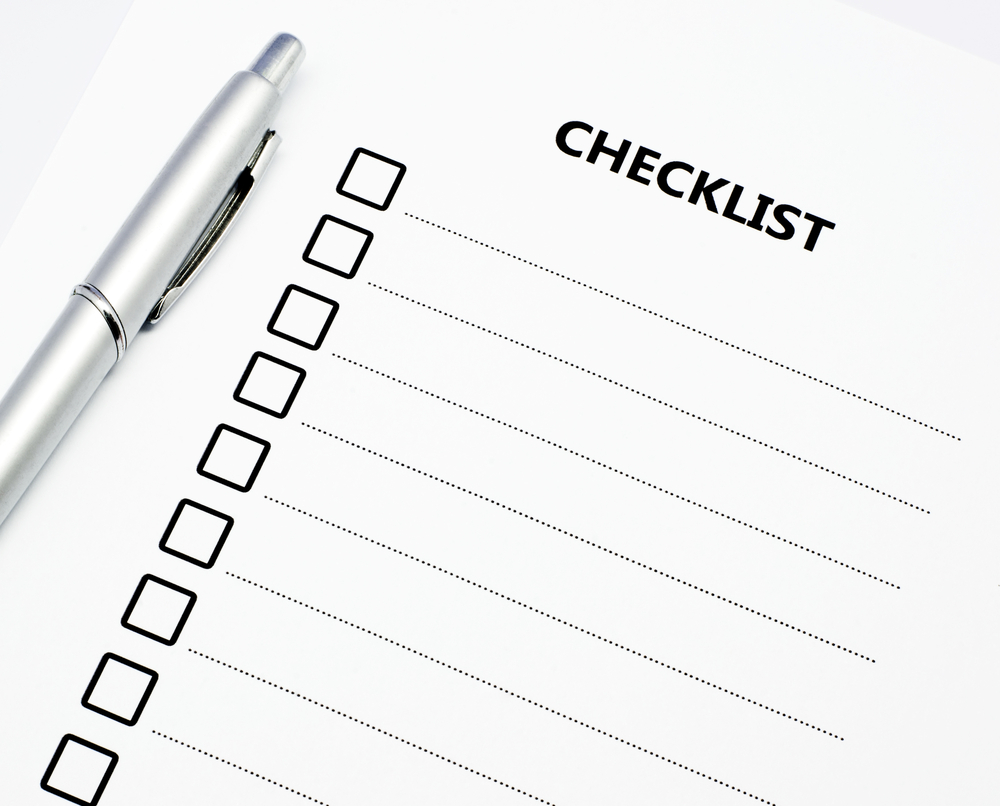 Planning Checklist for Your Success