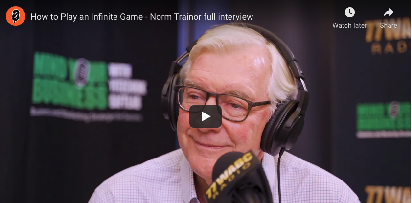 How to Play an Infinite Game – Norm Trainor Full Interview